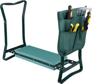 Ergonomic kneeler seat for seniors