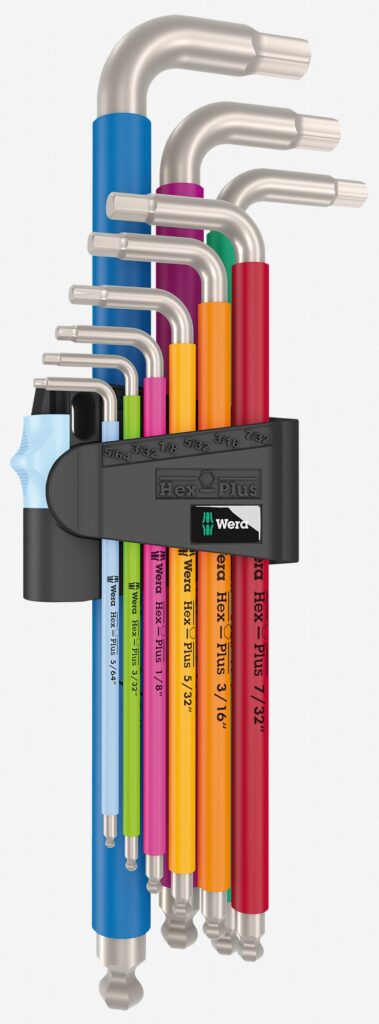 Wera stainless steel L-Key set